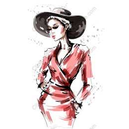 Chic Elegance: Stylish Woman