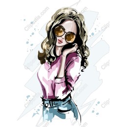 Fashionable Woman