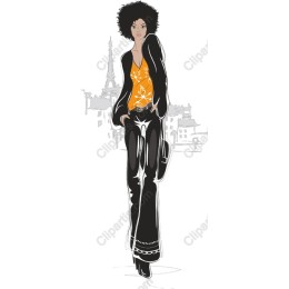 Chic Parisian Woman