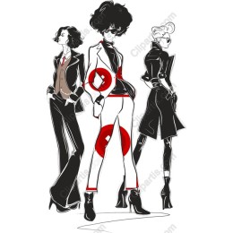 Chic Fashion of Confident Women