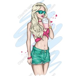 Stylish Summer Woman