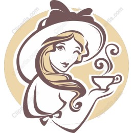 Chic Coffee Lady