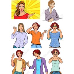 Pop Art Set - Emotive