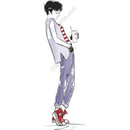 Trendy Youth Character