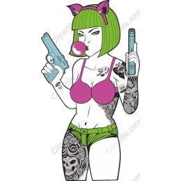 Sassy Tattooed Femme