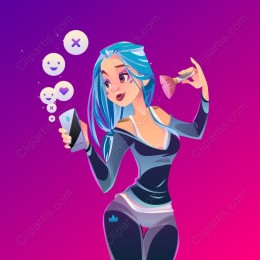 Stylish Social Media Enthusiast