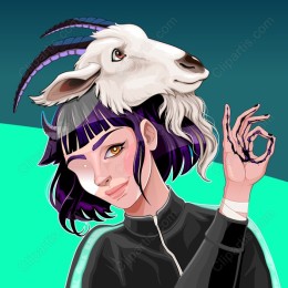 Mystical Goat Girl