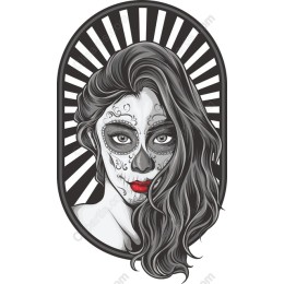 Day of the Dead Skull Woman