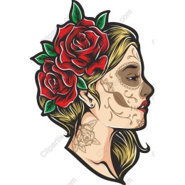 Floral Sugar Skull