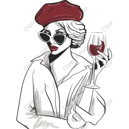 Chic Female Fashion - Wine and Style