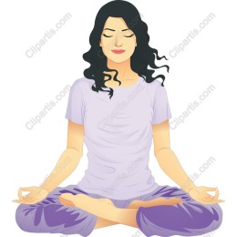 Serene Woman Meditating