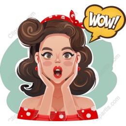 Retro Wow! Woman