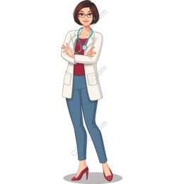 Confident Female Doctor