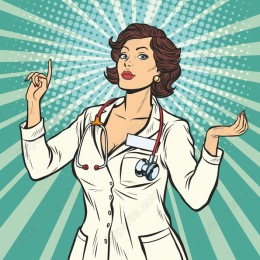 Confident Female Doctor