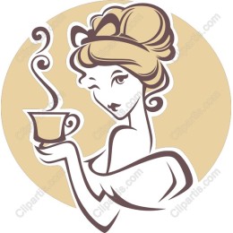 Vintage Coffee Lady