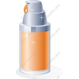 Sleek Cosmetic Pump Bottle