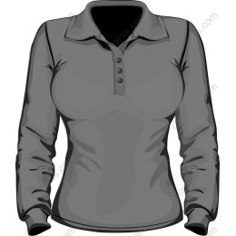 Premium Long-Sleeve Polo Shirt