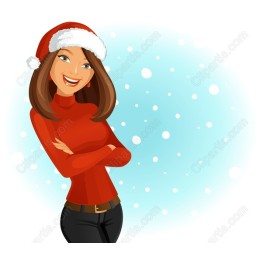 Festive Cheer Woman