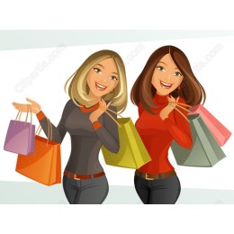 Colorful Shopping Companions
