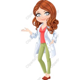 Cheerful Female Doctor