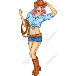 Stylish Cowgirl