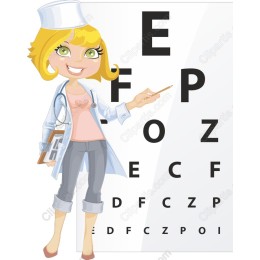 Cheerful Eye Doctor