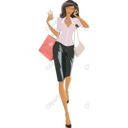 Fashionable Urban Woman