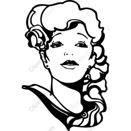 Elegant Vintage Female Portrait