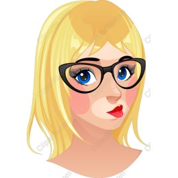 Chic Blonde Character