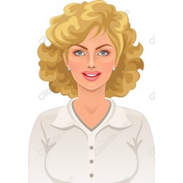 Charming Blonde Woman