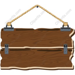 Rustic Wooden Sign