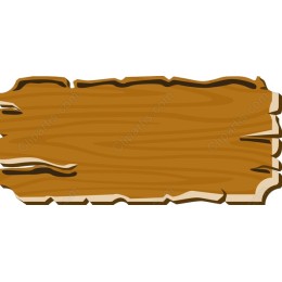 Rustic Wooden Signboard