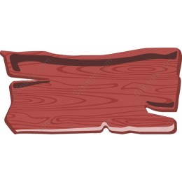 Rustic Wooden Plank