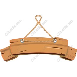 Rustic Wooden Signboard
