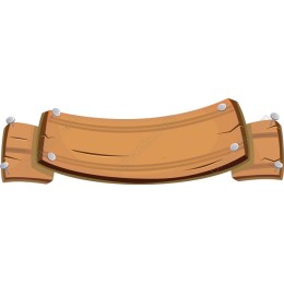 Wooden Banner