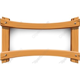 Wooden Banner