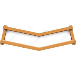 Chevron Wooden Frame