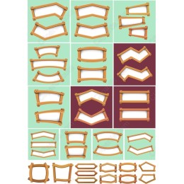 Elegant Wooden Frames Bundle