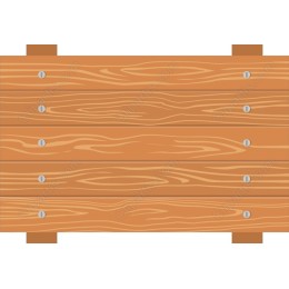 Rustic Wooden Plank