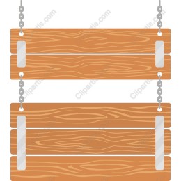 Wooden Swing Sign