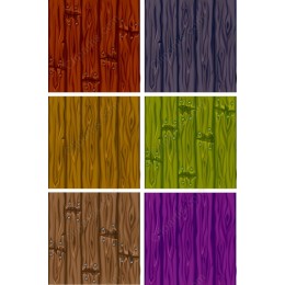 Rustic Wood Textures Set