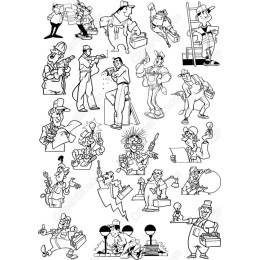 Construction Characters Set