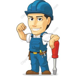 Cheerful Construction Worker