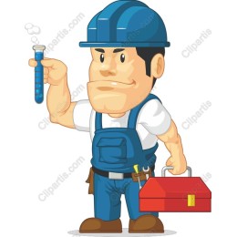 Cartoon Construction Worker