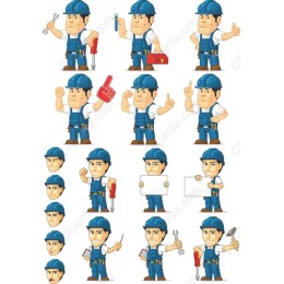 Construction Worker Set