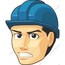 Determined Construction Worker