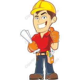 Cheerful Construction Worker