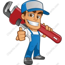 Cheerful Plumber
