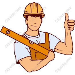 Construction Worker Thumbs-Up