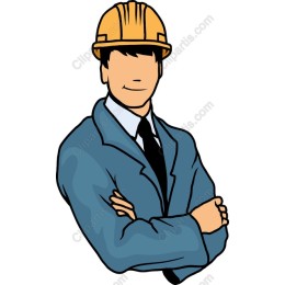 Confident Construction Professional